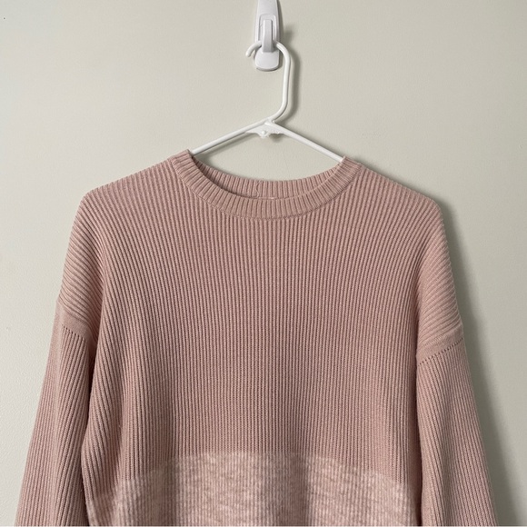 LULULEMON Restful Intention Mini Sweater Dress Pink Cashlu Cashmere Blend Tunic - Picture 3 of 11